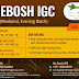 NEBOSH IGC in Occupational Health and Safety Management Courses