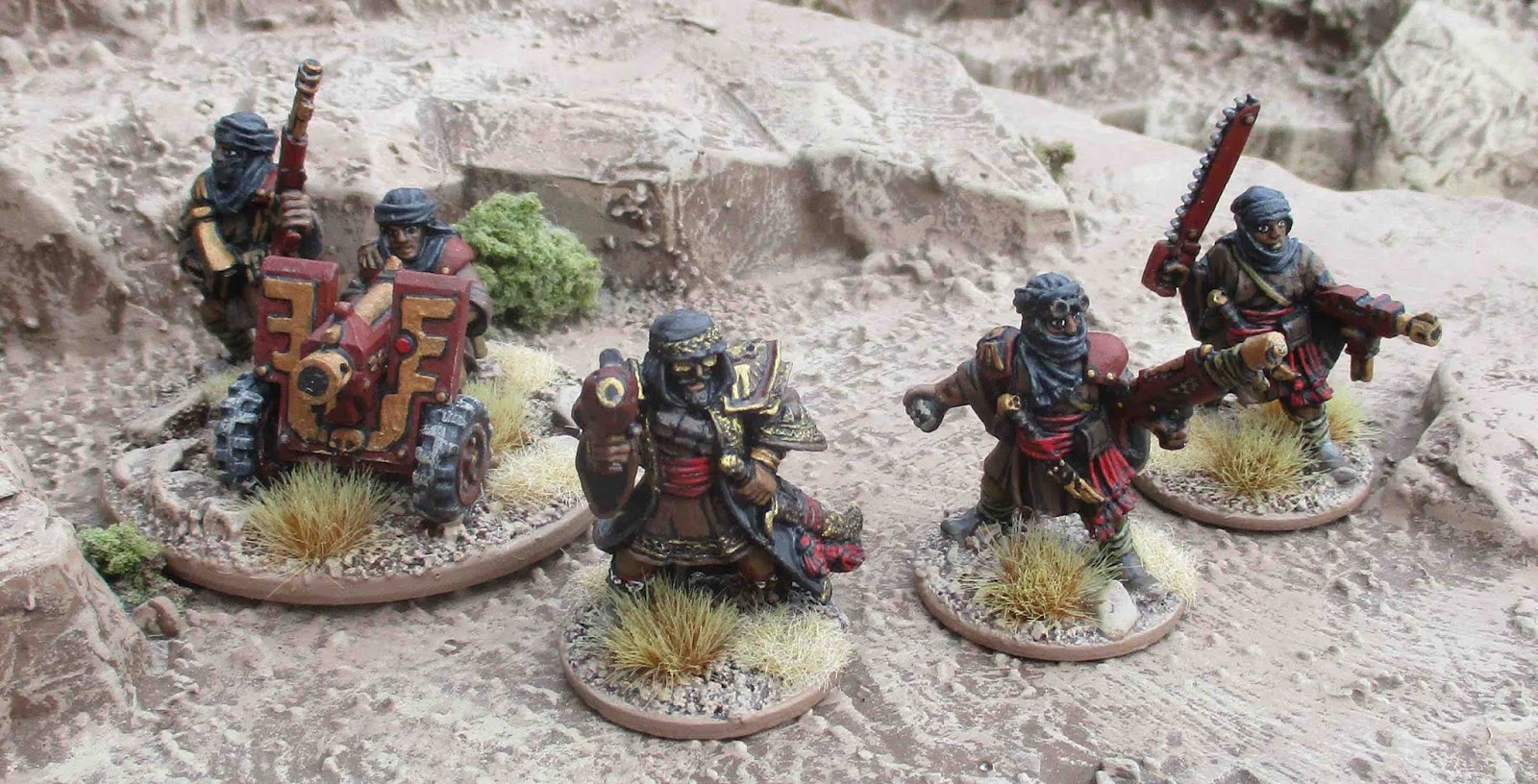 Tim's Miniature Wargaming Blog: 40K - 382nd Tallarn (Desert Raider ...