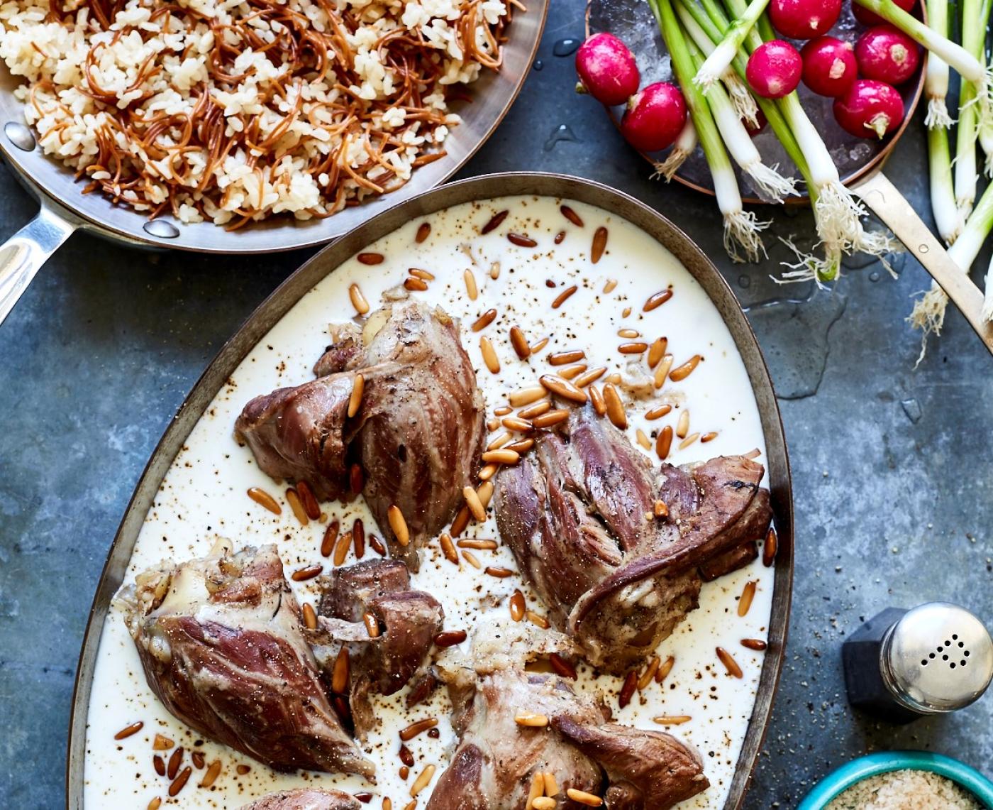 How to make a creamy lamb stew from Syria LEBANESE RECIPES