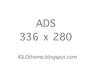 IGLO Blogger Template for FB Ads to AdSense