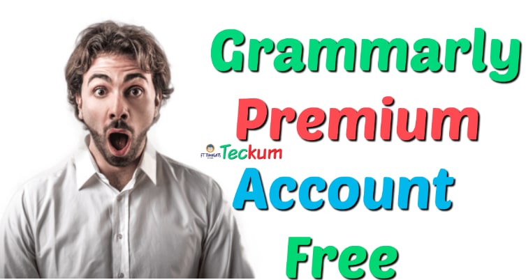 grammarly premium account free 2019
