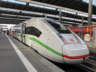 ドイツの新幹線、ICEに乗る！