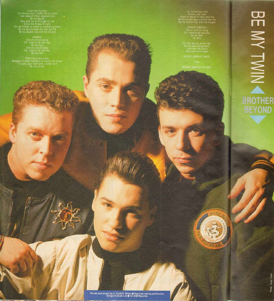 Top Of The Pop Culture 80s Brother Beyond Be My Twin 1989