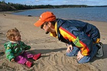 Beach fun on the east coast