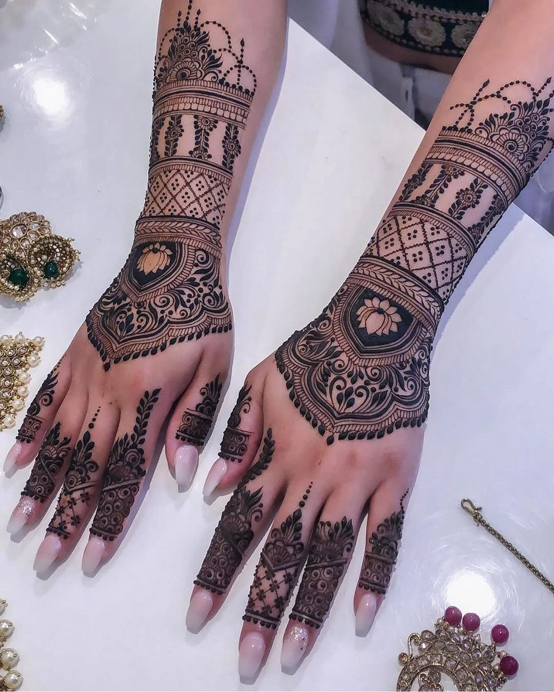 New Mehndi Designs – Beautiful Finger Mehndi Designs # i156