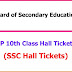 AP 10th Class (SSC) Exam Hall Tickets 2023 Download