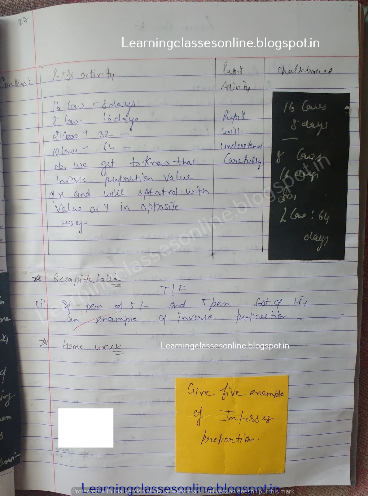 Lesson Plan For Maths Class 9, Lesson Plan For Maths Class 9,