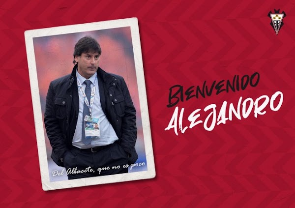 Oficial: Albacete, firma el técnico Alejandro Menéndez