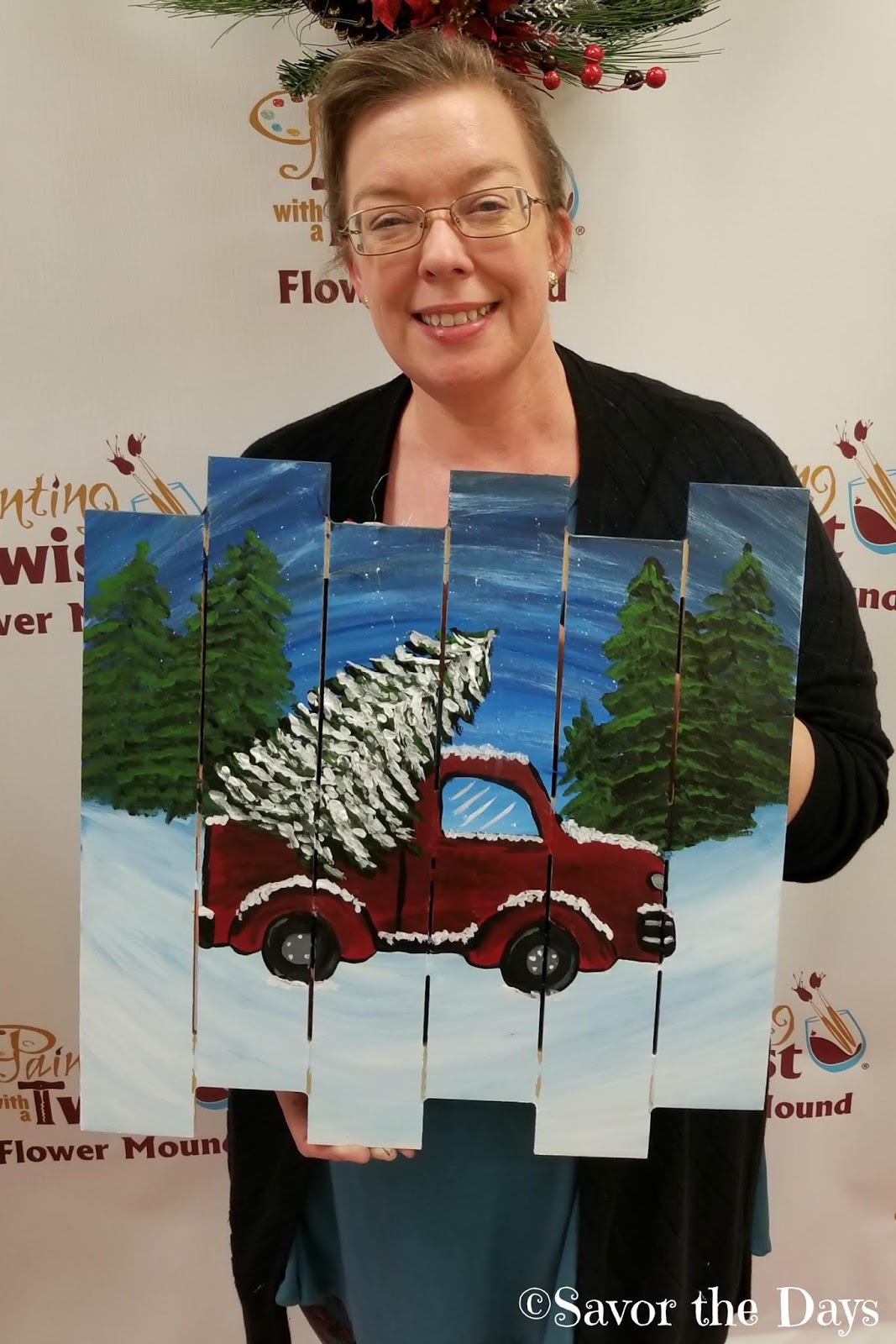 Savor The Days: Painting with a Twist {Mom's Night Out}