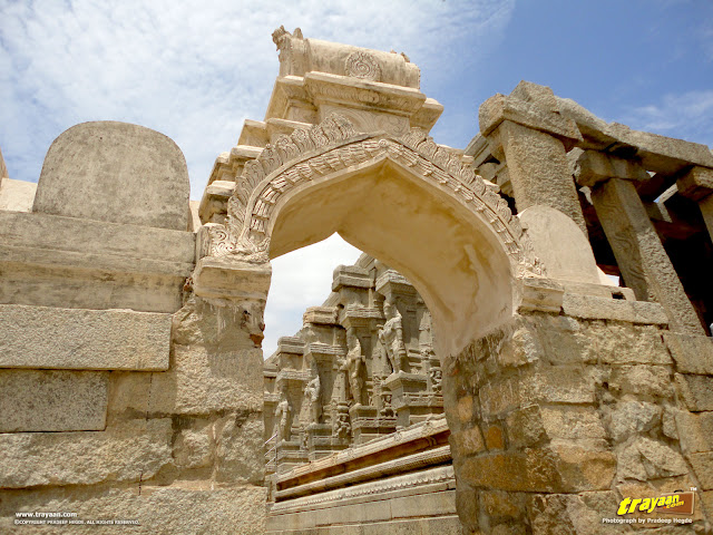 Veerabhadra Swamy Temple complex at Lepakshi, in Andhra Pradesh, India