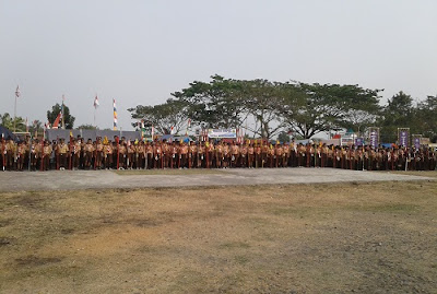 Kegiatan Jambore Ranting Kwarran Jayakerta Tahun 2018