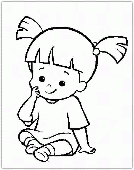 monsters inc coloring pages | Minister Coloring