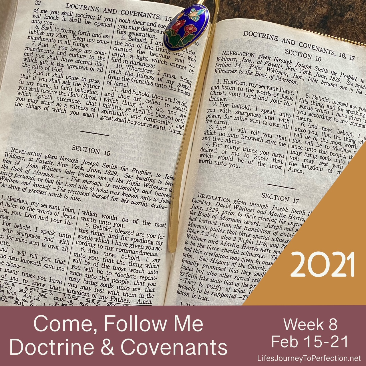 Life's Journey To Perfection Come, Follow Me 2021 Doctrine and