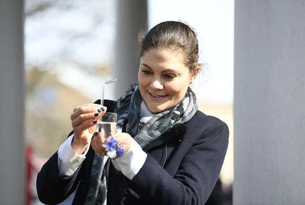 Crown Princess Victoria visited the Swedish Kennel Club, Birdwatching Tower, Japanese Garden, Ronneby OK, Swedish Society for Nature Conservation