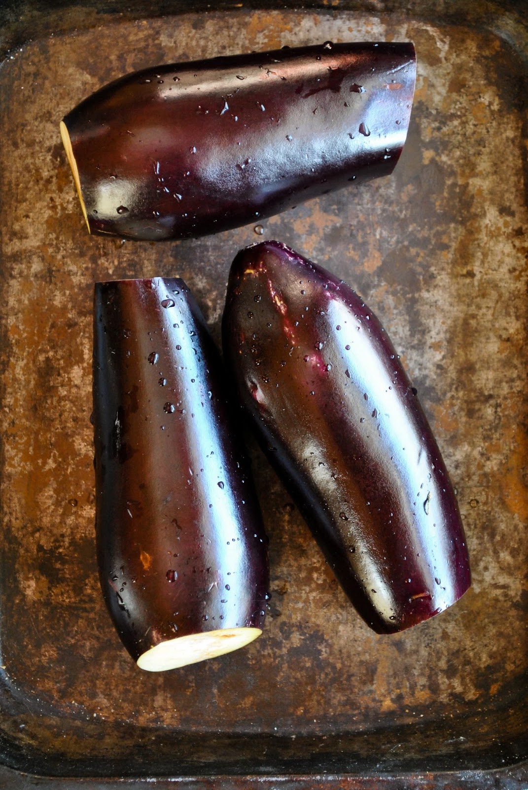 Vegan Chinese eggplant with spicy garlic sauce VeganSandra