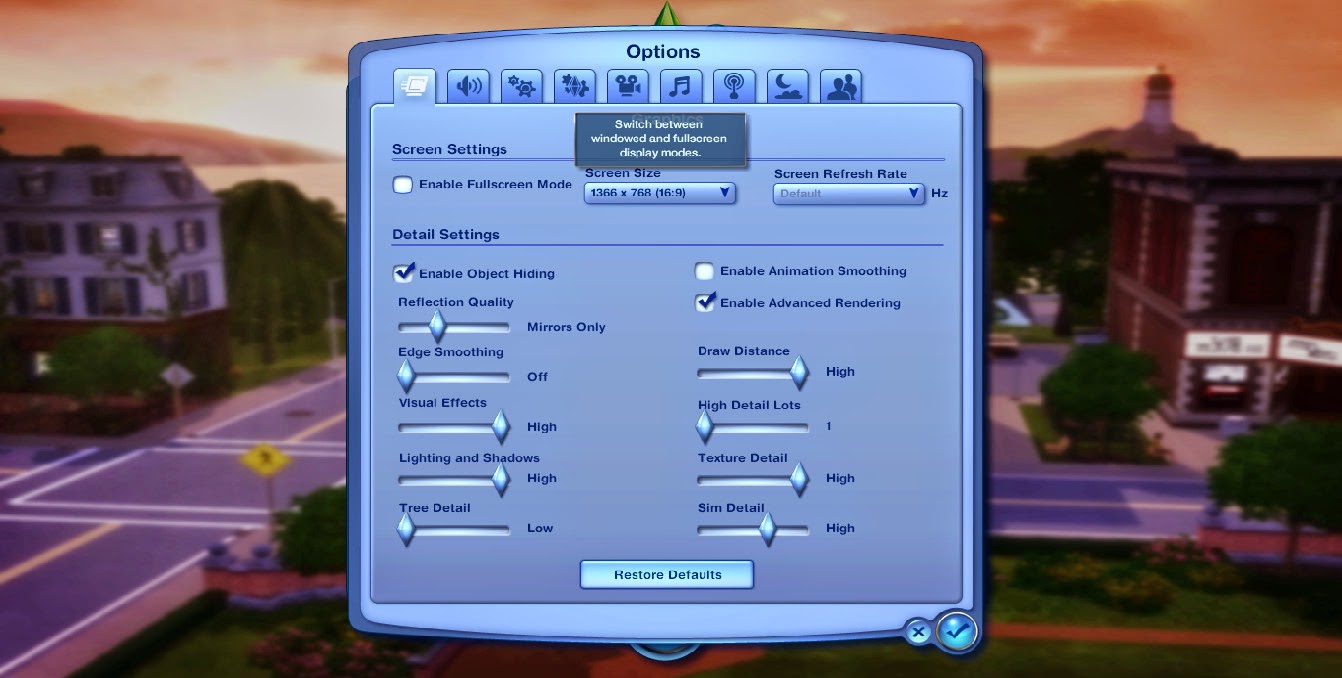 Tutorial Cara Bermain The Sims 3 dengan Windowed Mode The Sims Indonesia
