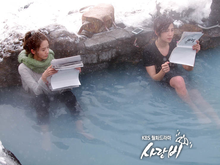 yoona+jang+geunsuk+love+rain+filming+(2)