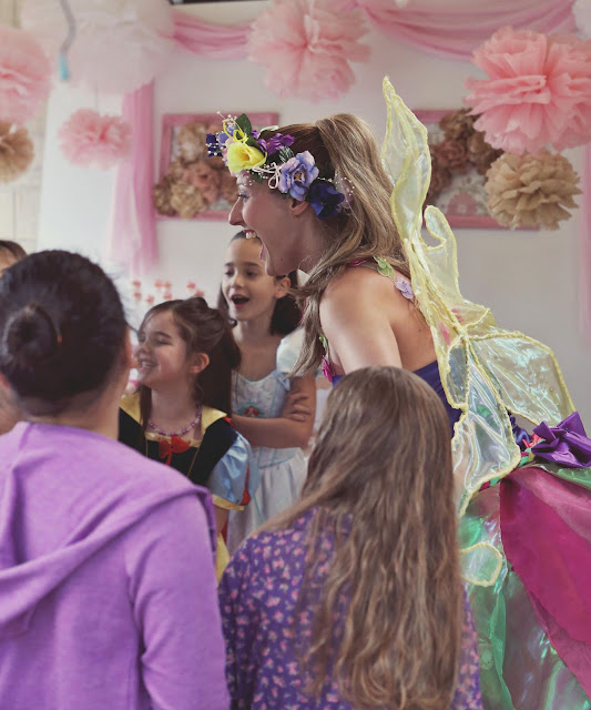 Bubble and Sweet: Pink Shabby Chic Princess Party for Lilli's 8th Birthday