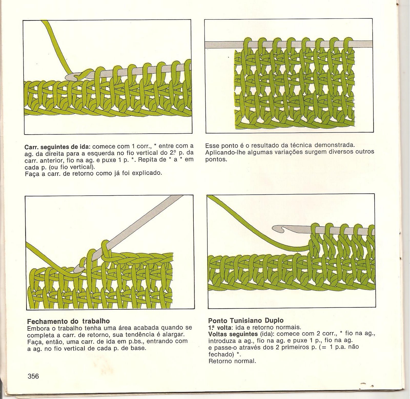 Só Pontos Em CrochêAprendendo Crochê Passo A Passo