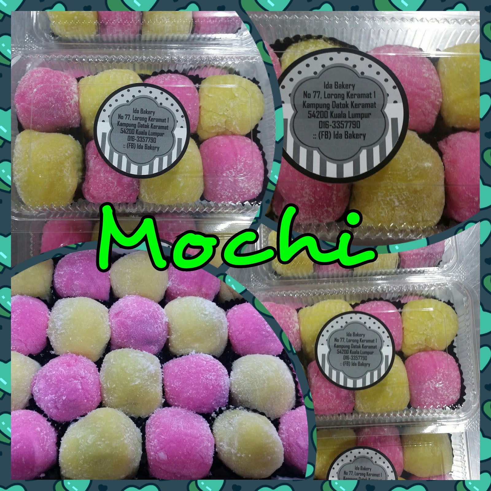 Kelas Homemade Mochi RM180
