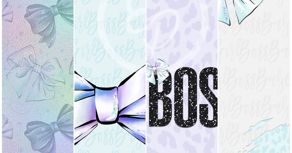Pretty Walls: Boss Lady 10 piece wallpaper set