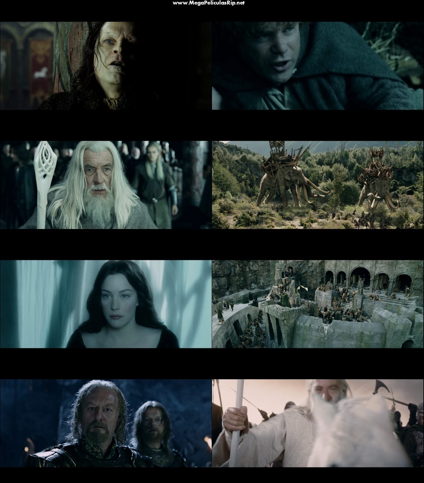 El señor de los anillos 1080p latino sale