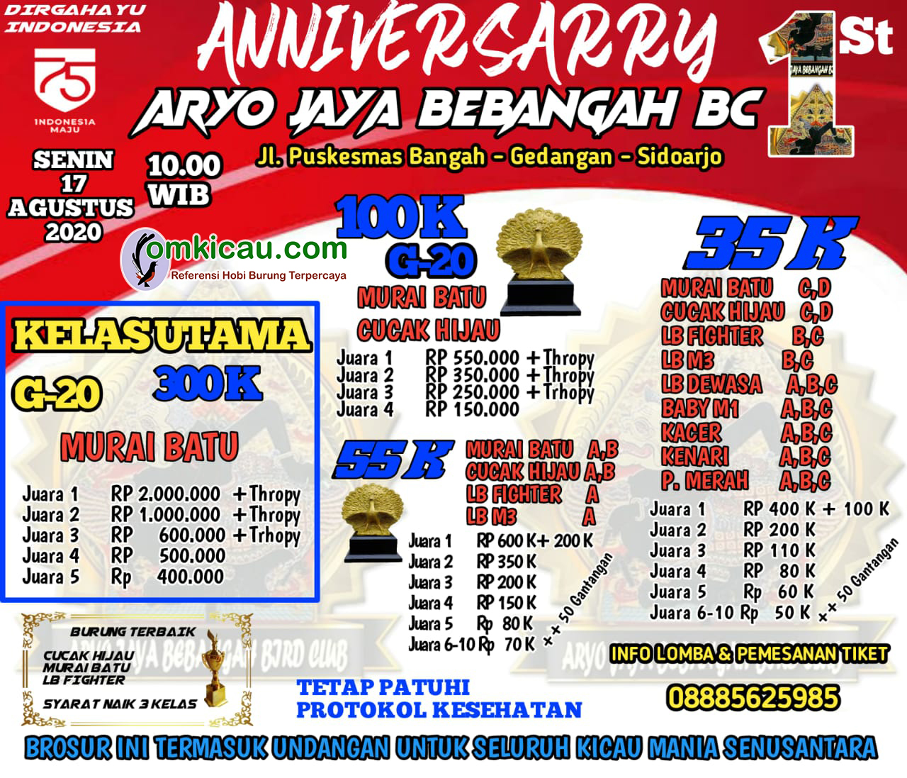 √ 30+ Contoh Desain Background 17 Agustus Terkini