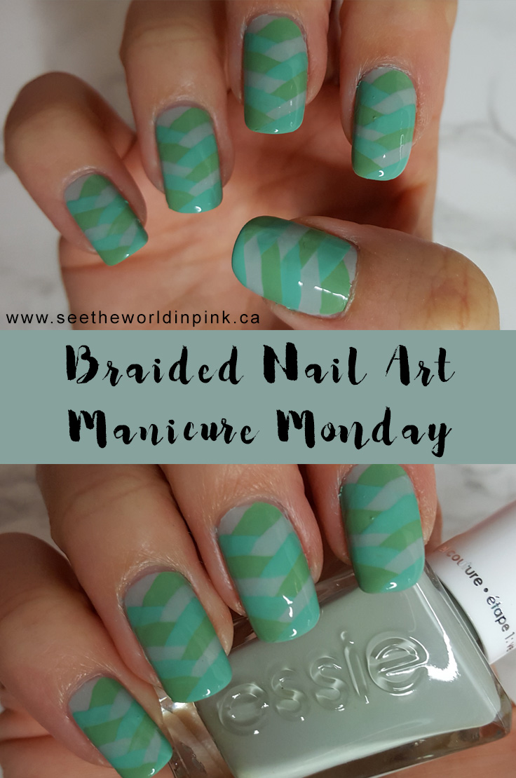 Manicure Monday - Braided Nail Art! 