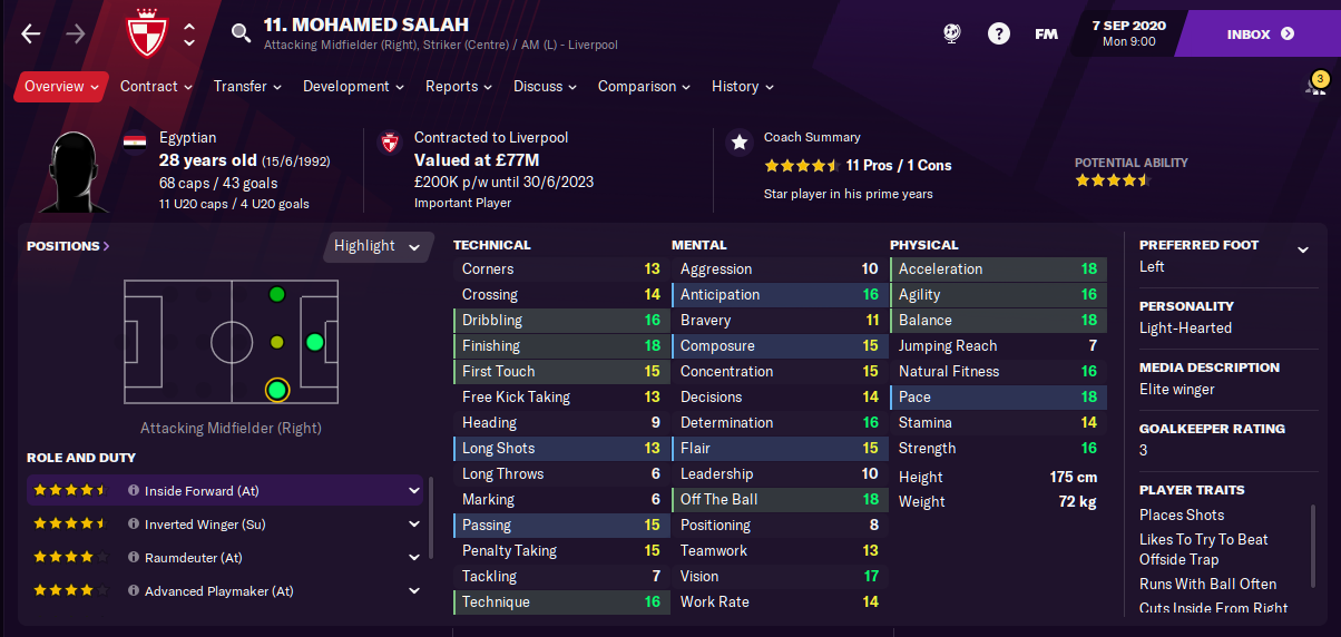 FM21 Liverpool Team Guide - Tactic - Mohammad Salah FM21 Liverpool Team Guide - Tactic - Mohammad Salah
