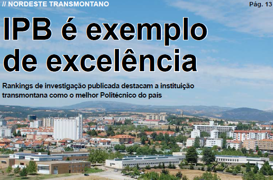 Recortes IPB: IPB é exemplo de excelência