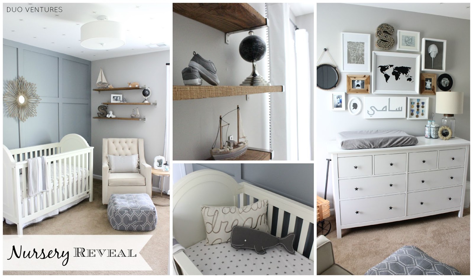 Duo Ventures Our Hamptons Inspired Nursery Final Reveal!