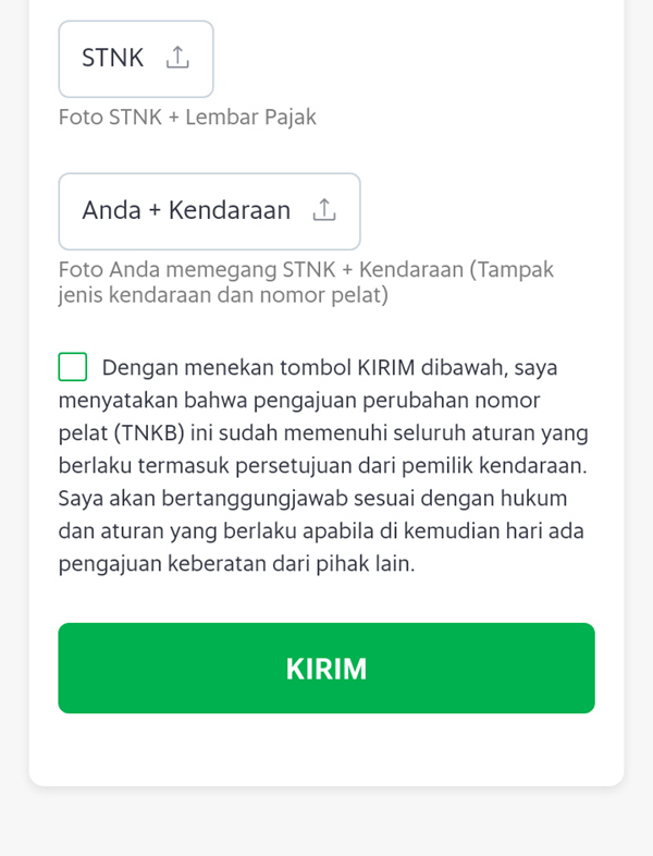 Cara Ganti Plat Nomor Kendaraan Grab Secara Online