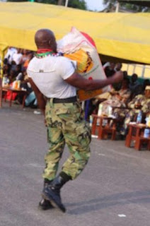 Strongest soldier in Nigeria 