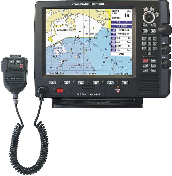 OpeNaviGate Marine GPS chartplotter, with builtin radio