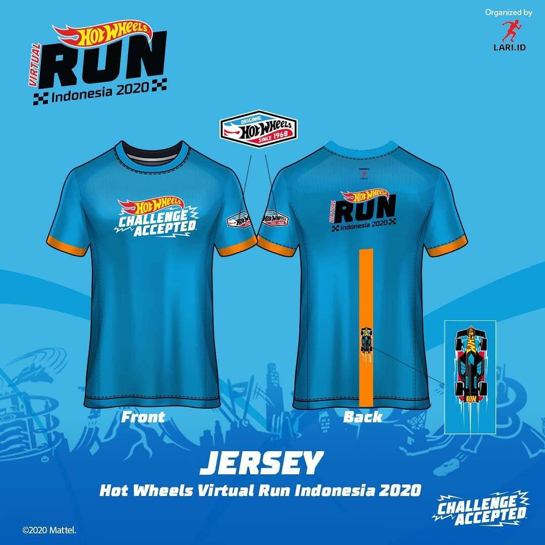 Jersey 🔍 Hot Wheels Virtual Run - Indonesia • 2020 Jersey - Hot Wheels Virtual Run - Indonesia • 2020