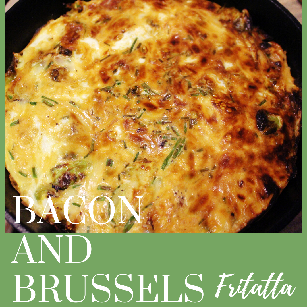 Who needs a quiche? (Brussels Sprout, Bacon and Gruyère Frittata) My