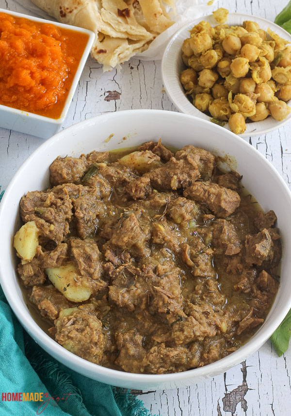 Pressure cooker curry beef