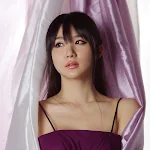 Yeon Da Bin Gorgeous in Purple Maxi Foto 26