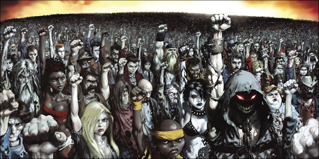 ten thousand fists in the air