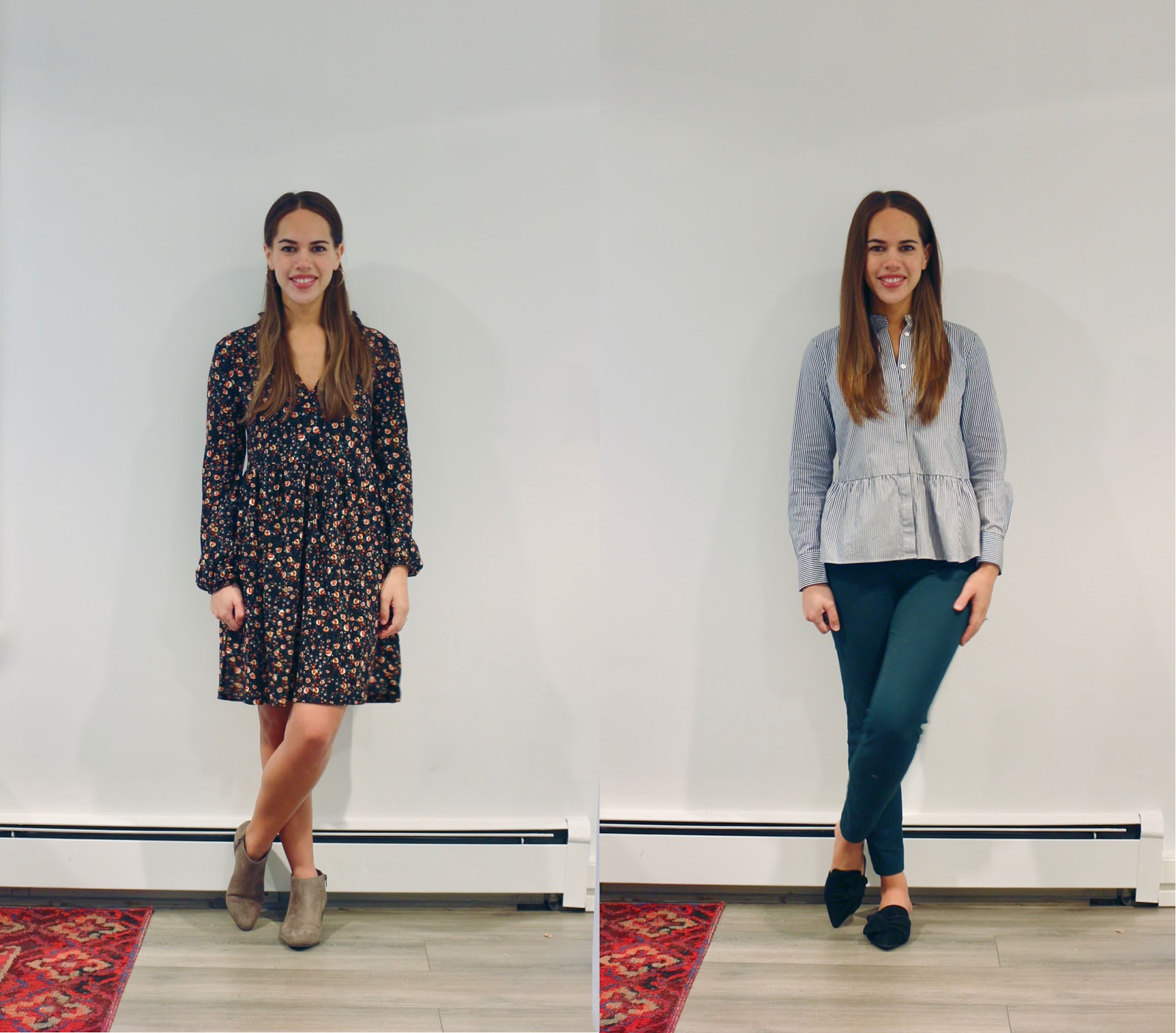 Jules in Flats - October Outfits (Business Casual Fall Workwear on a Budget)