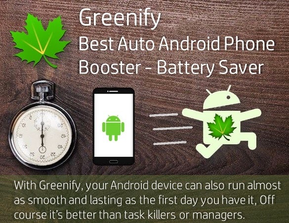 Greenify - Best Auto Android Phone Booster - Battery Saver