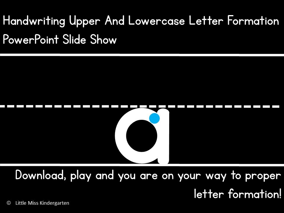 Letter Formation!