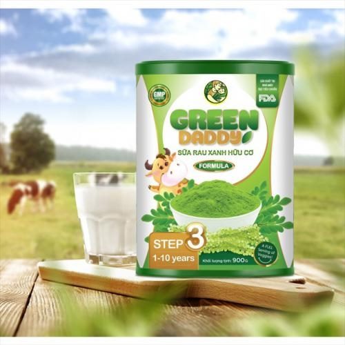 Sản Phẩm Dinh Dưỡng Công Thức Với Mục Đích Ăn Bổ Sung Cho Trẻ Từ 1-10 Tuổi Green Daddy Sữa Rau Xanh Hữu Cơ 6 dac39d6b 9b77 405f 86bd 7861ca42f285