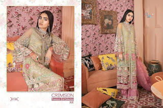 Shree fab Crimson Premium Eid Nx Pakistani Suits wholesaler