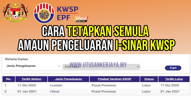 Pengeluaran kwsp i sinar