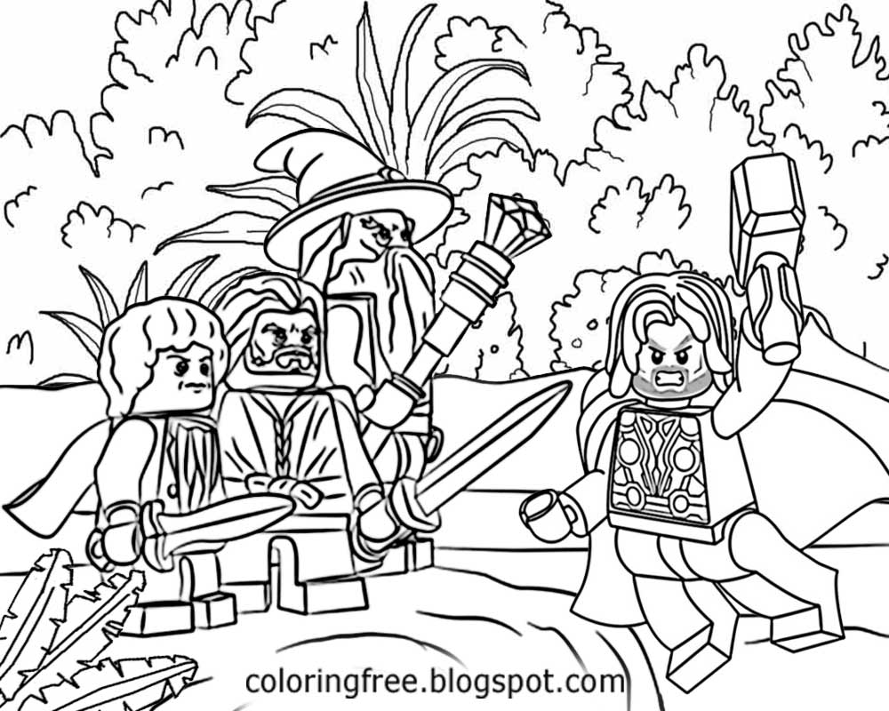 gandalf the gray coloring pages - photo #48