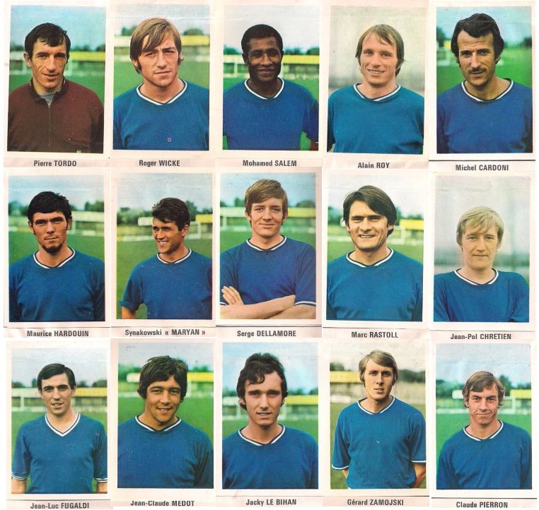 PANINI FOOT NOSTALGIE Album AgEducatif Foot 19701971 Championnat de