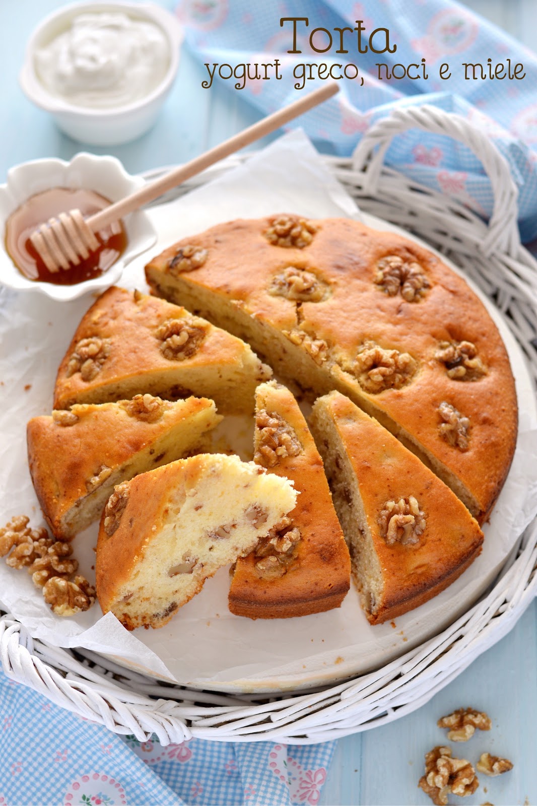 Sprinkles Dress Torta yogurt greco, noci