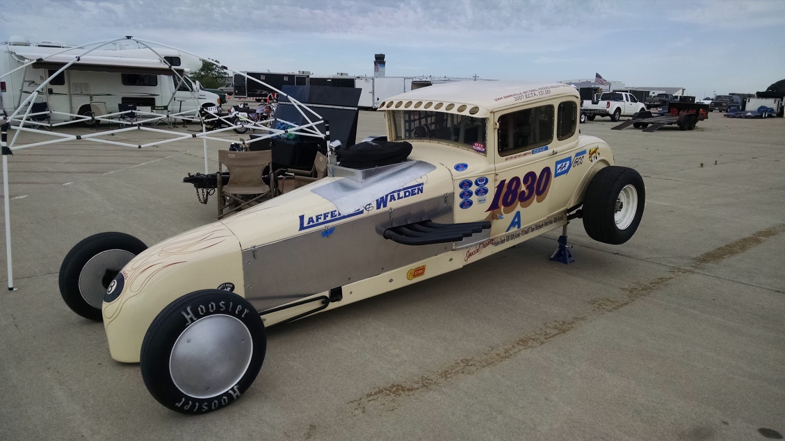 AltFuel Speed Biodiesel Sportster Land Speed Racer Ohio Mile 2016