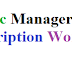 Logistic Manager Job Description Word